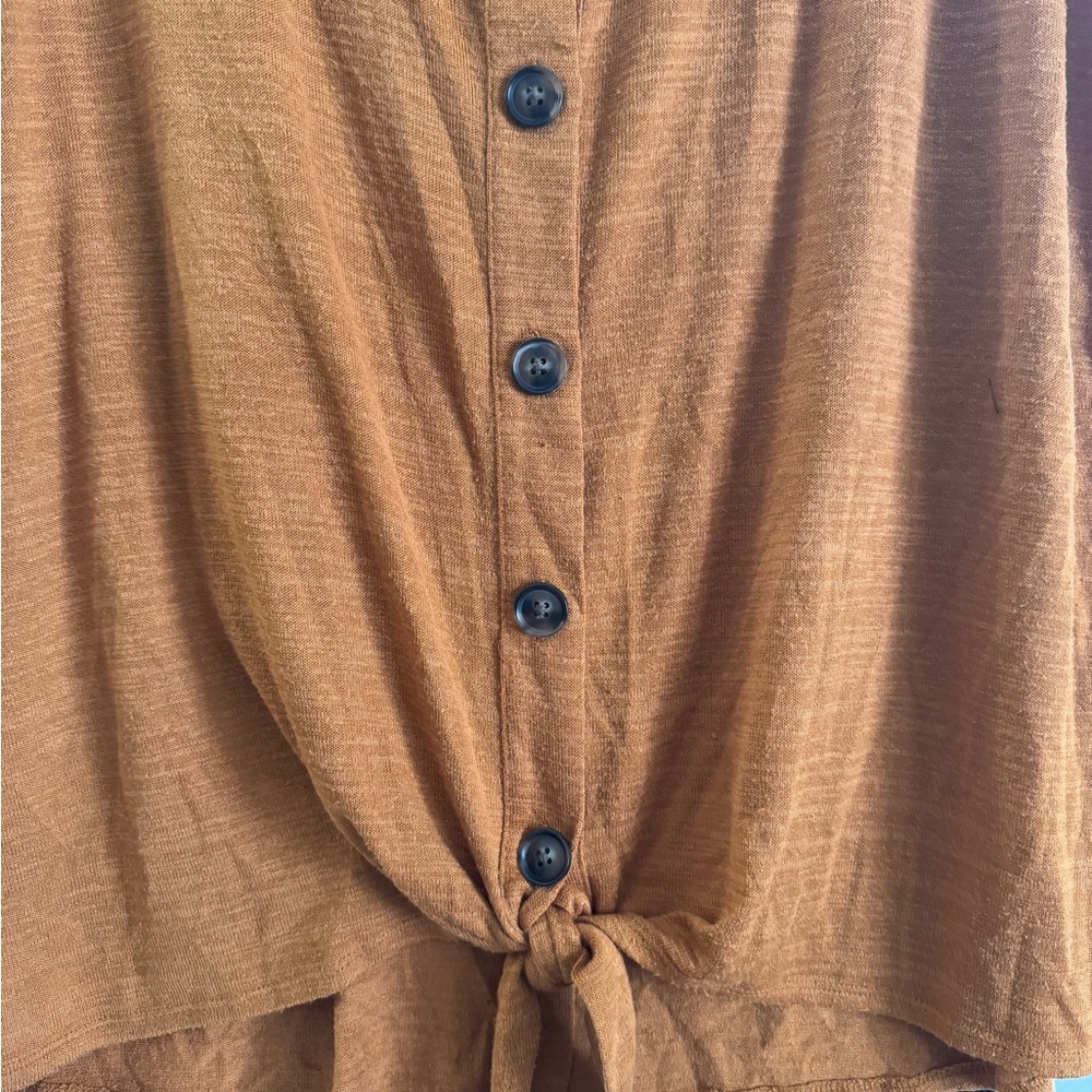 Ava & Viv Orange Blouse - Picture 2 of 6